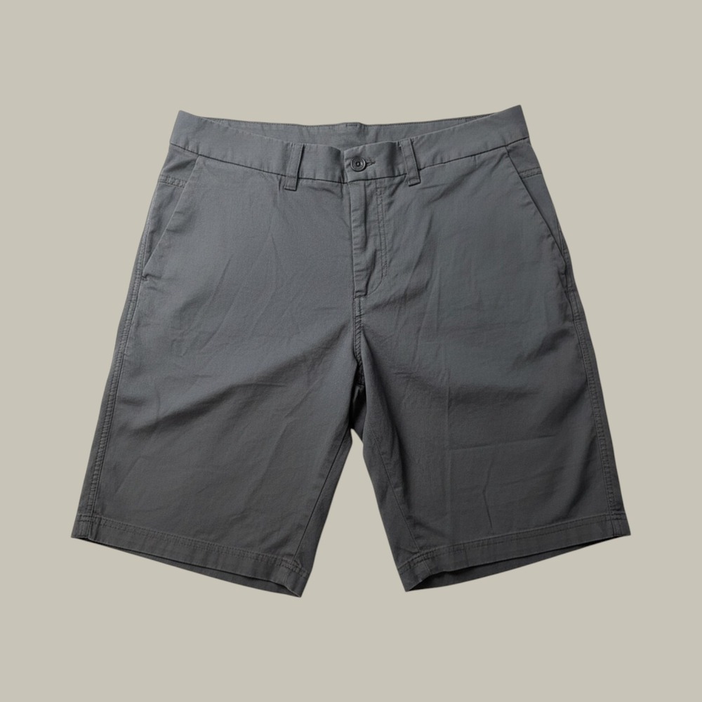 Lululemon Shorts Mens 38 Commission Black Chino Golf Activewear Stretch